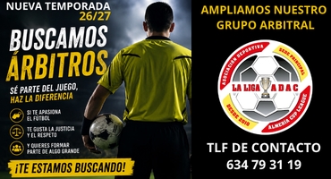 La Liga ADAC busca ampliar su grupo arbitral para la nueva temporada