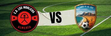 El duelo entre Los Llanos CF y CD. Los Indálicos llegará a YouTube esta jornada.